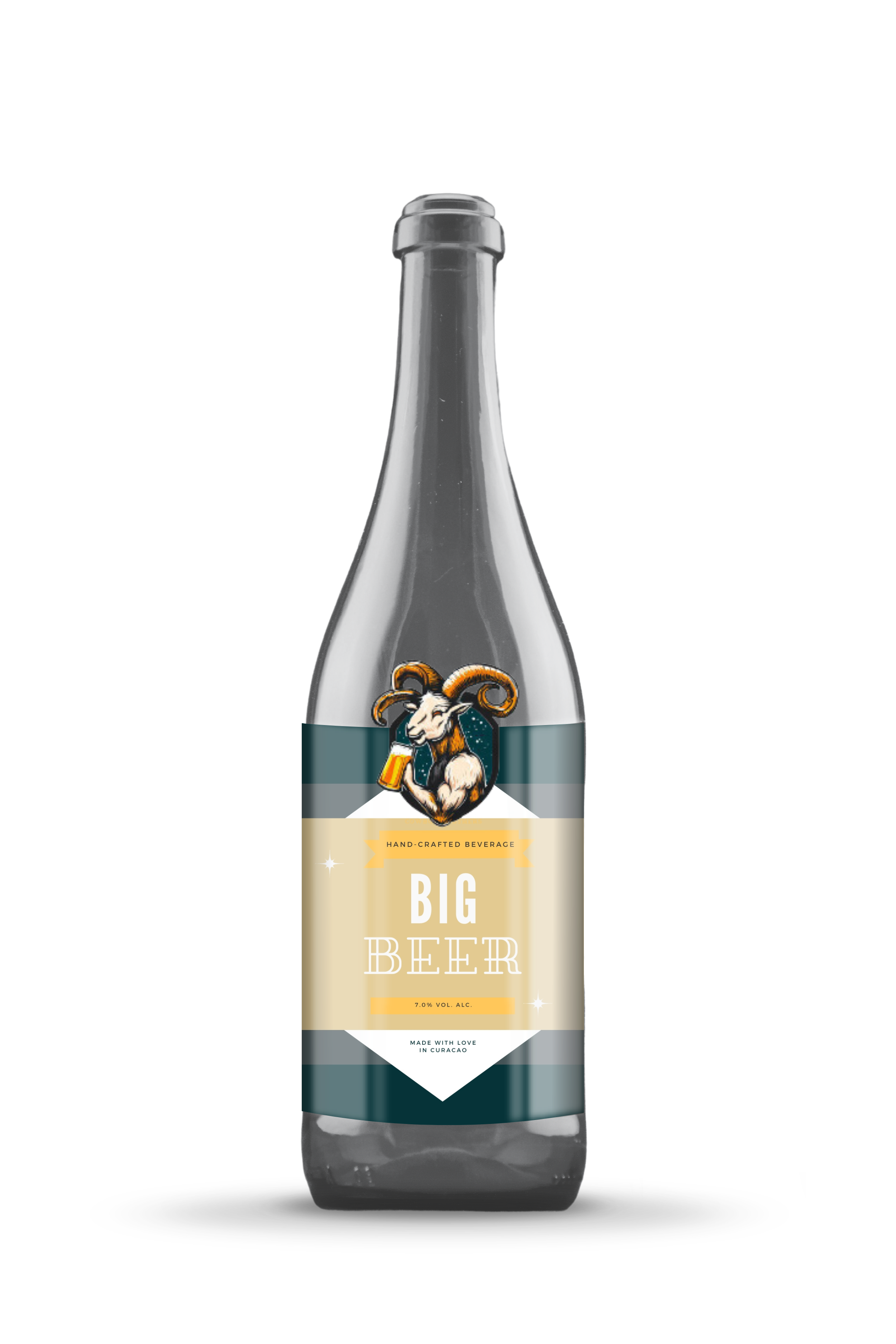 Big Beer Shop bottle design